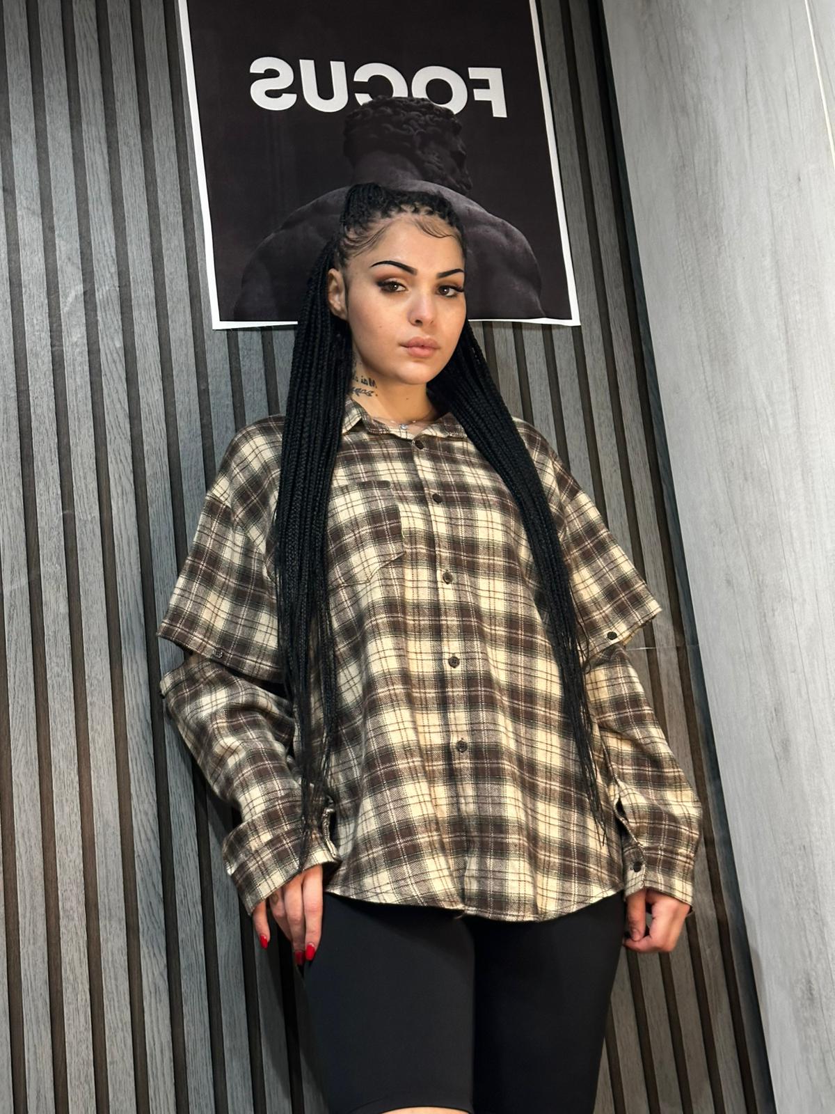 camicione a quadroni