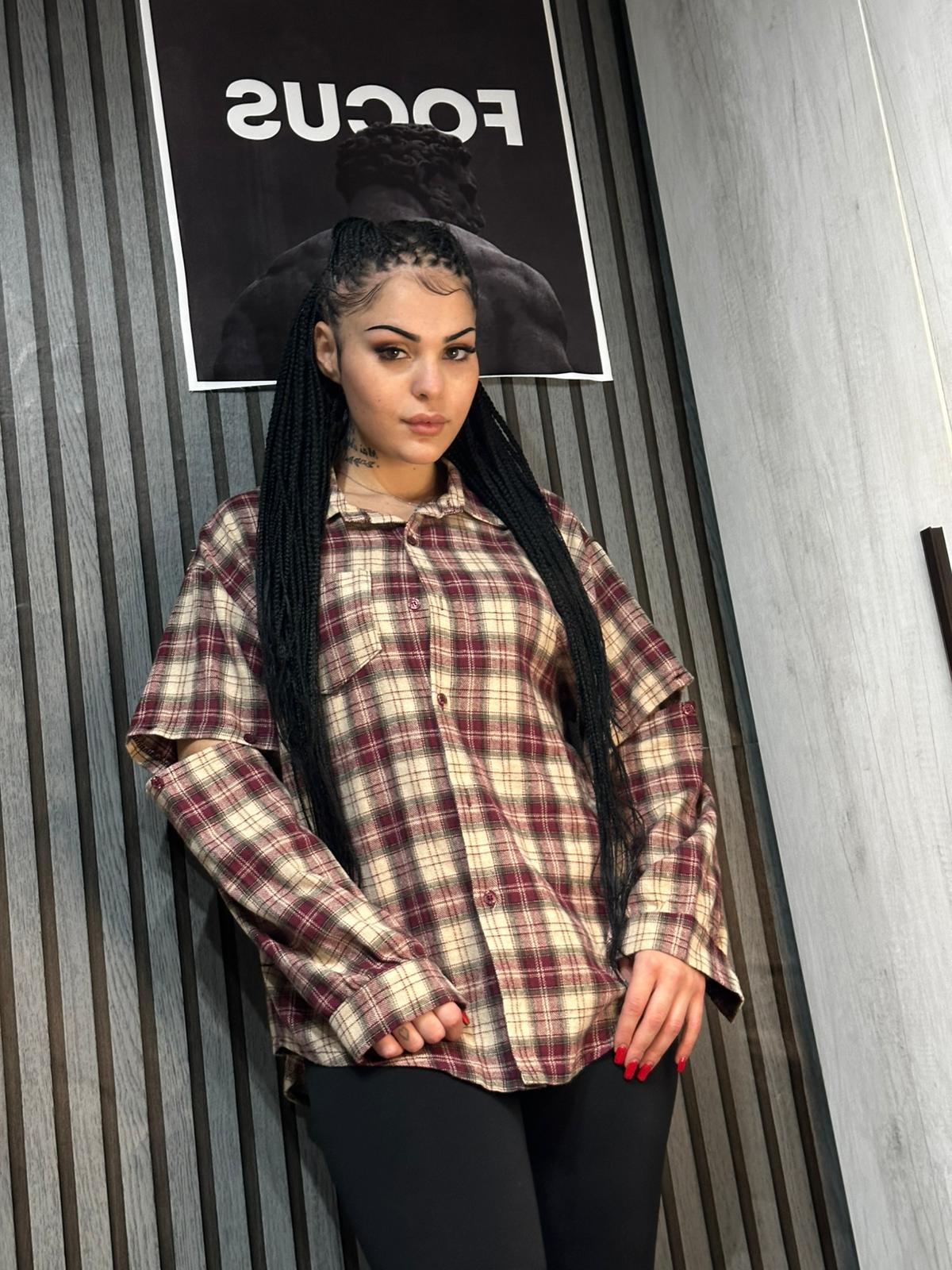 camicione a quadroni